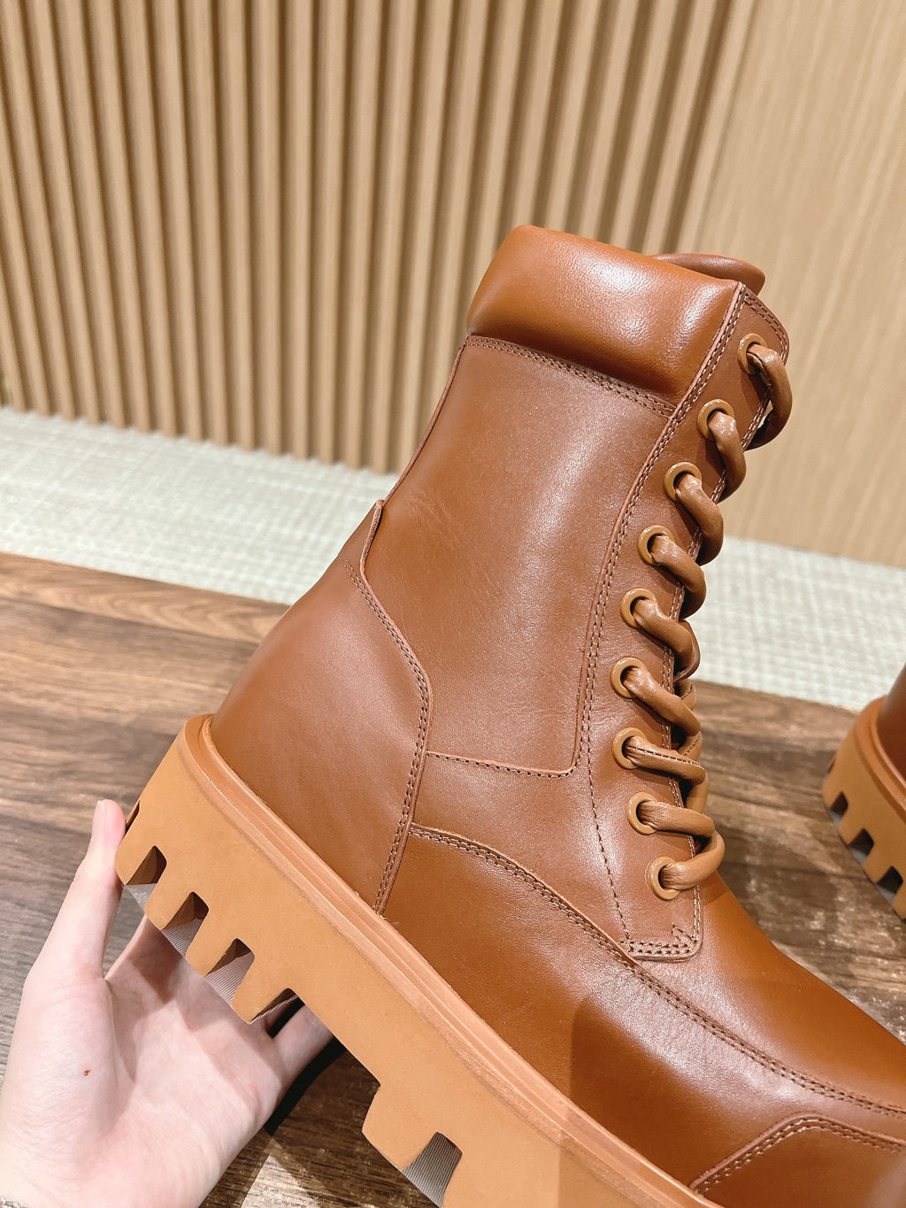 Alexander McQueen MCQ24A Brown Boots EU 35-44 - detail image 8