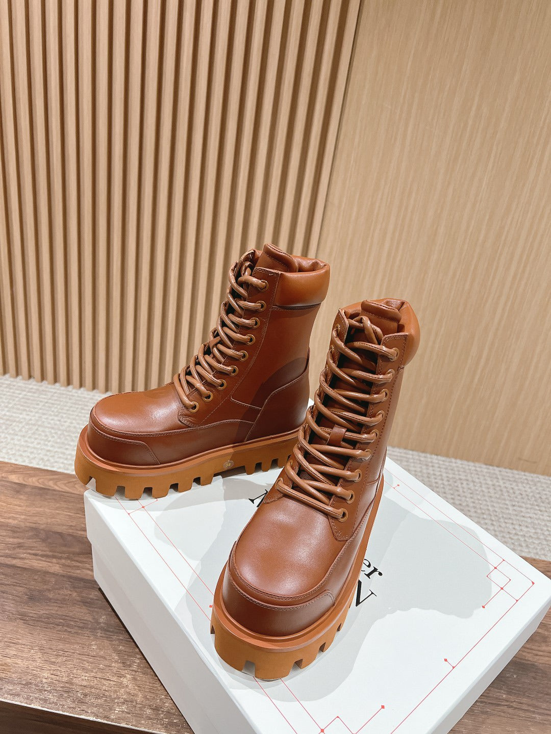 Alexander McQueen MCQ24A Brown Boots EU 35-44 - detail image 4