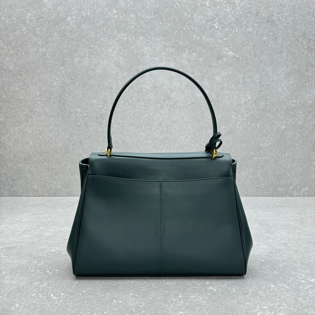 Balenciaga 92866MEDIUM Green & Black Designer Handbag - detail image 3