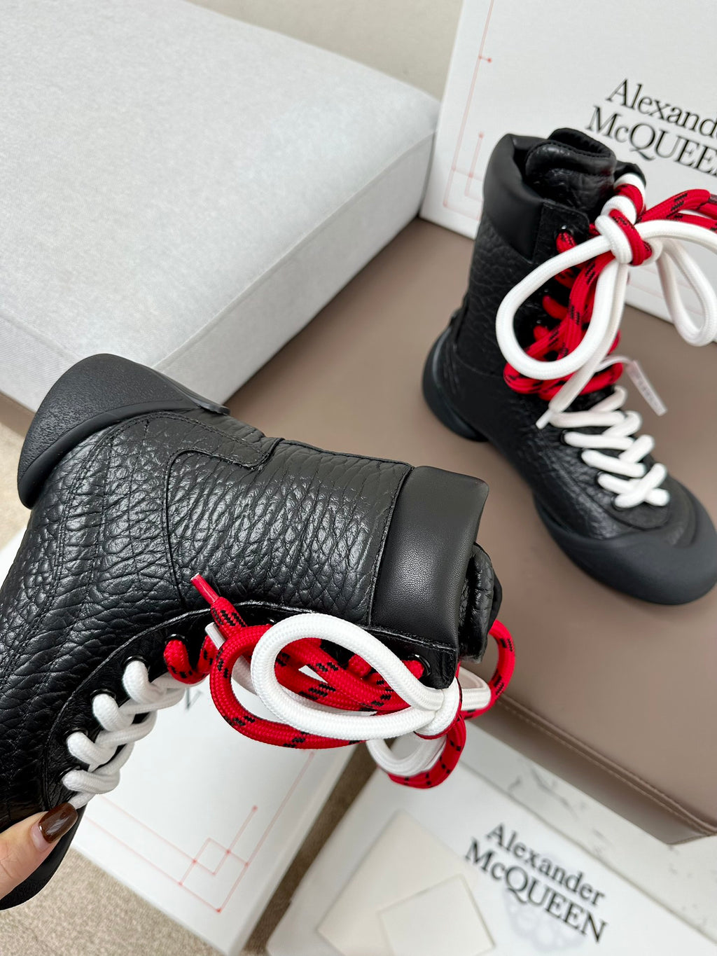 Alexander McQueen Black Designer Shoes EU 35-44 Edition 28 - detail image 6