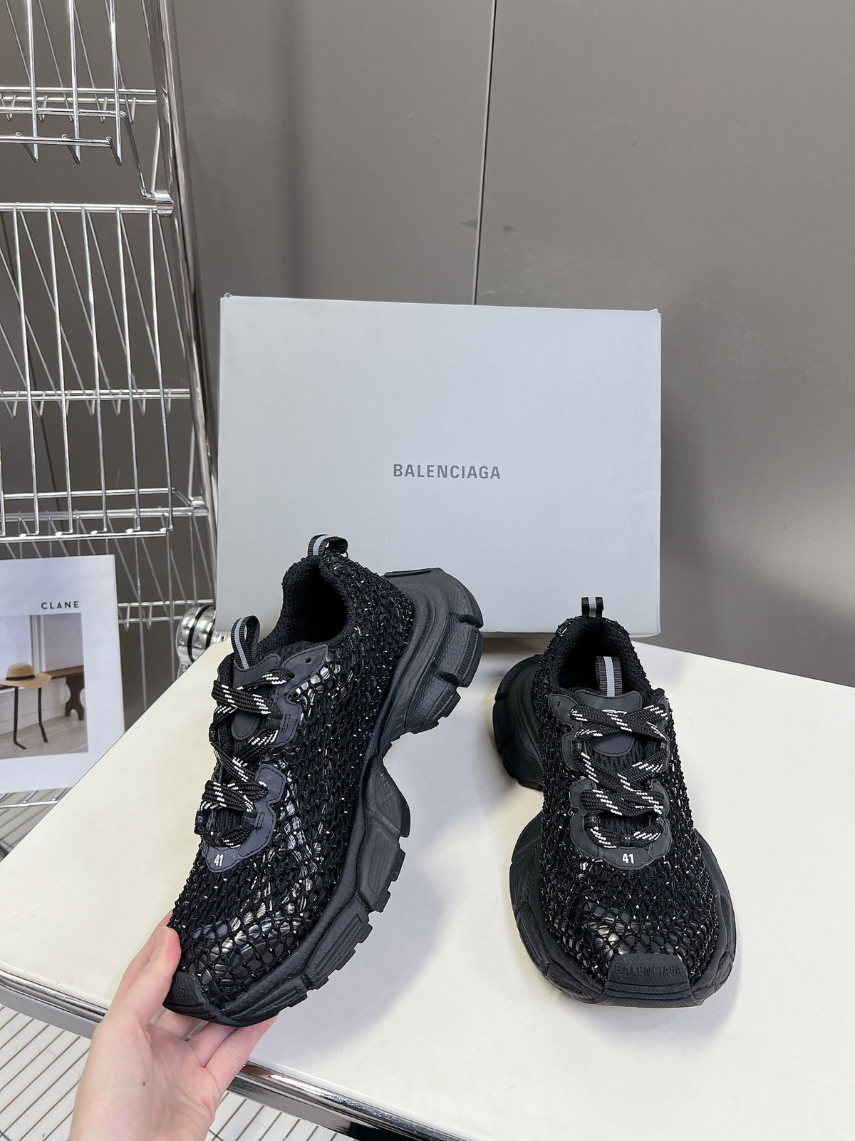 Balenciaga Black Designer Shoes EU 35-45 Edition 34 - detail image 4