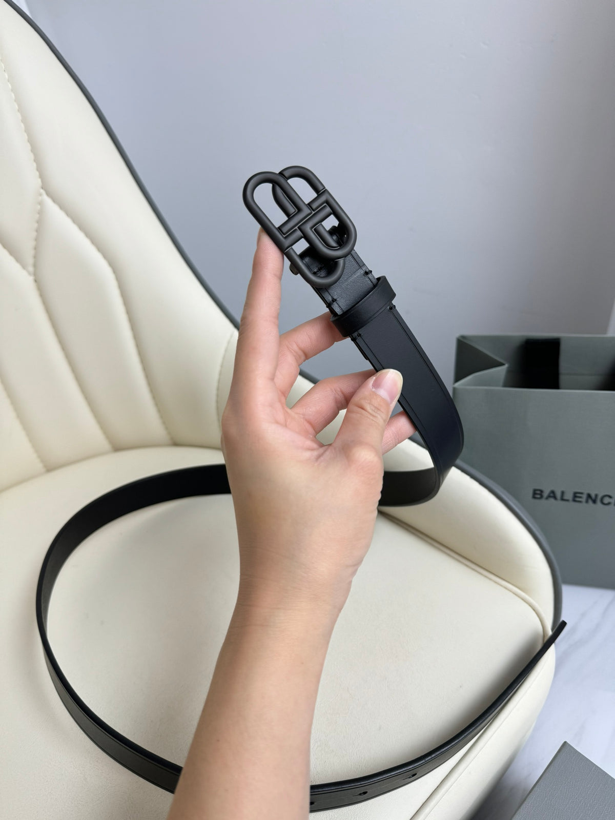 Balenciaga BALENCIAGA2025 Black Designer Belt Edition 4 - detail image 4