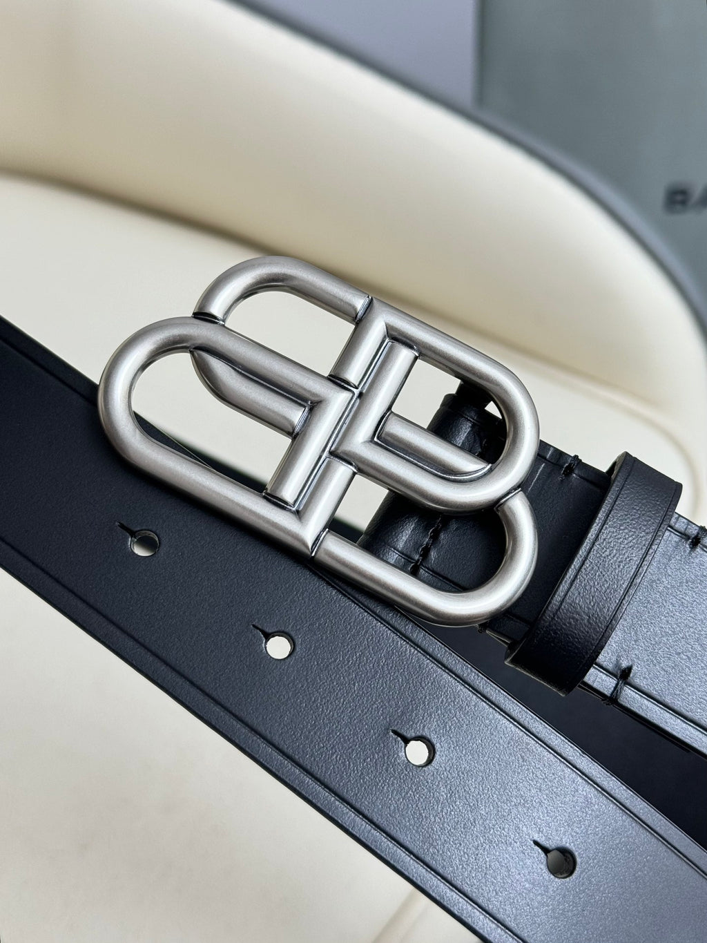 Balenciaga BALENCIAGA2025 Black & Silver Designer Belt Edition 4 - detail image 4