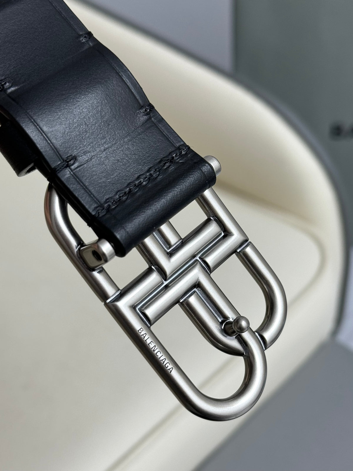 Balenciaga BALENCIAGA2025 Black & Silver Designer Belt Edition 4 - detail image 5