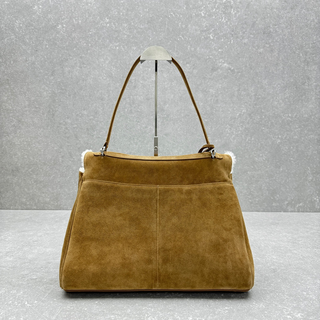 Balenciaga 92866LARGE Brown Designer Handbag - detail image 3