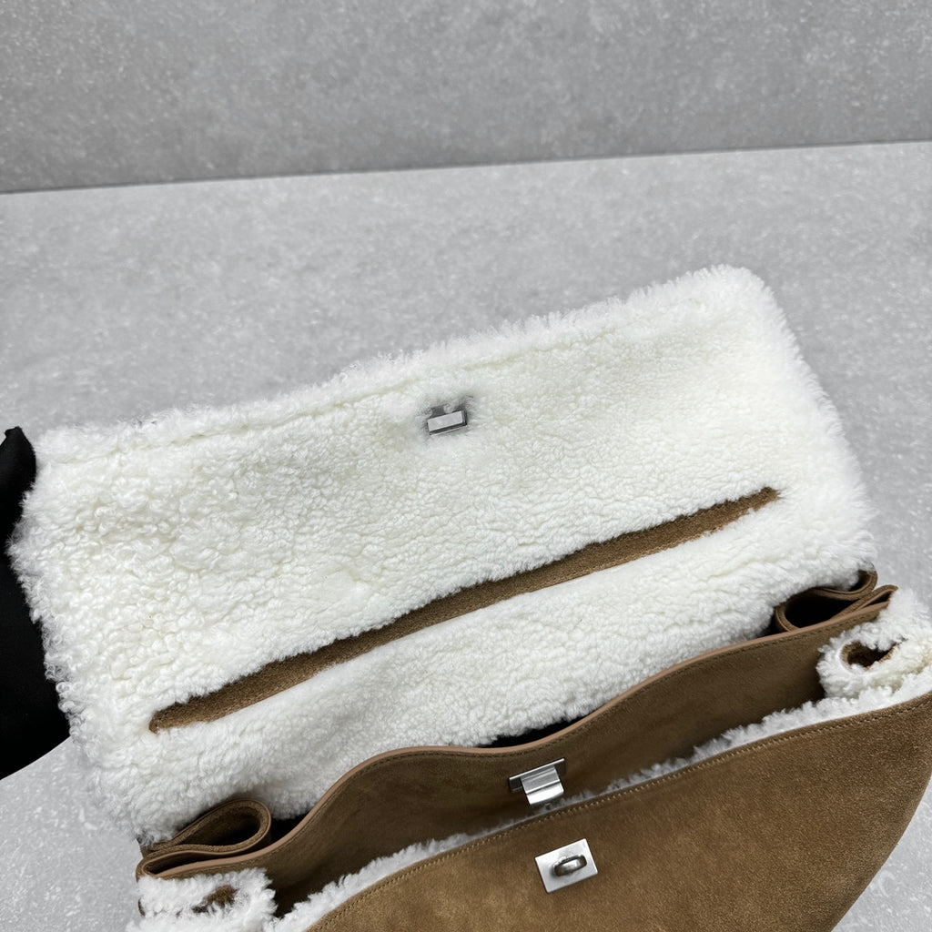 Balenciaga 92866LARGE Brown Designer Handbag - detail image 7