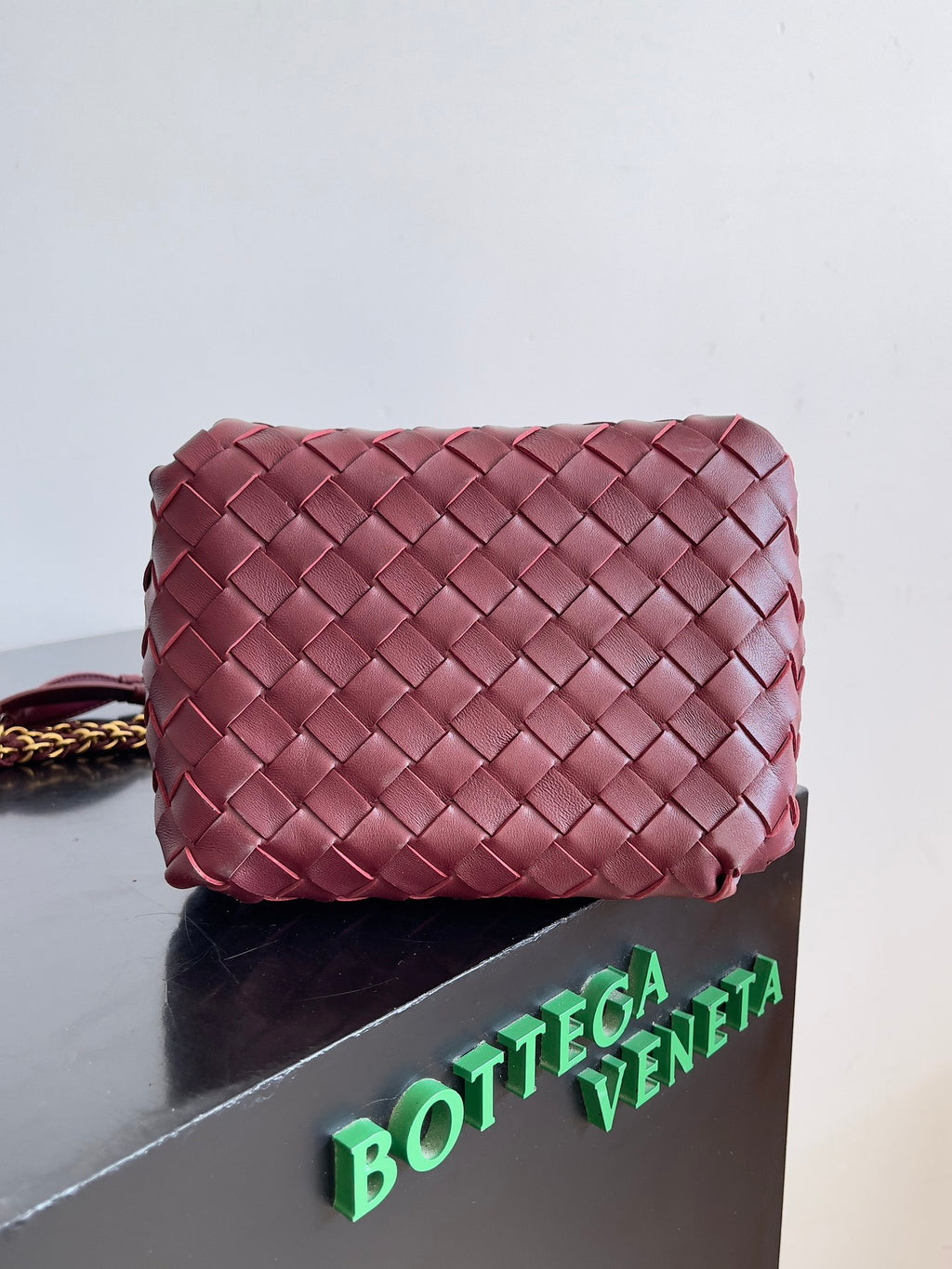 Bottega Veneta 817175 Red Chain Bag - detail image 3