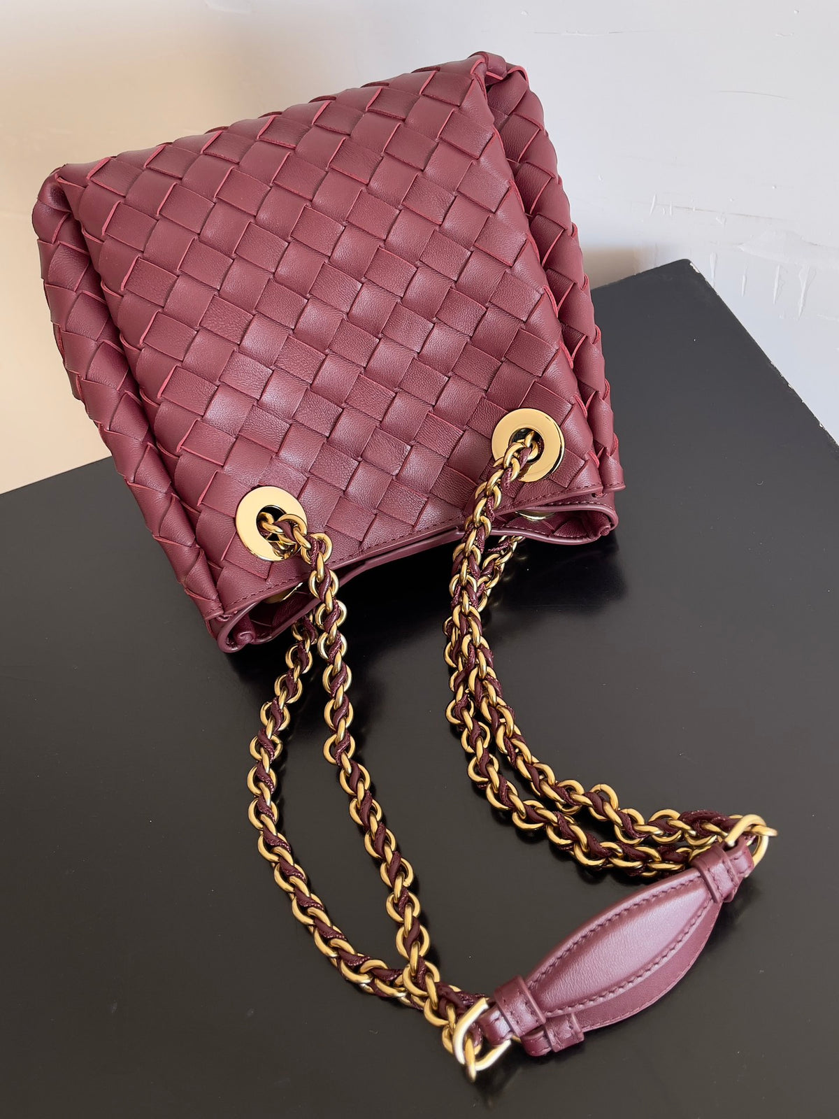 Bottega Veneta 817175 Red Chain Bag - detail image 5