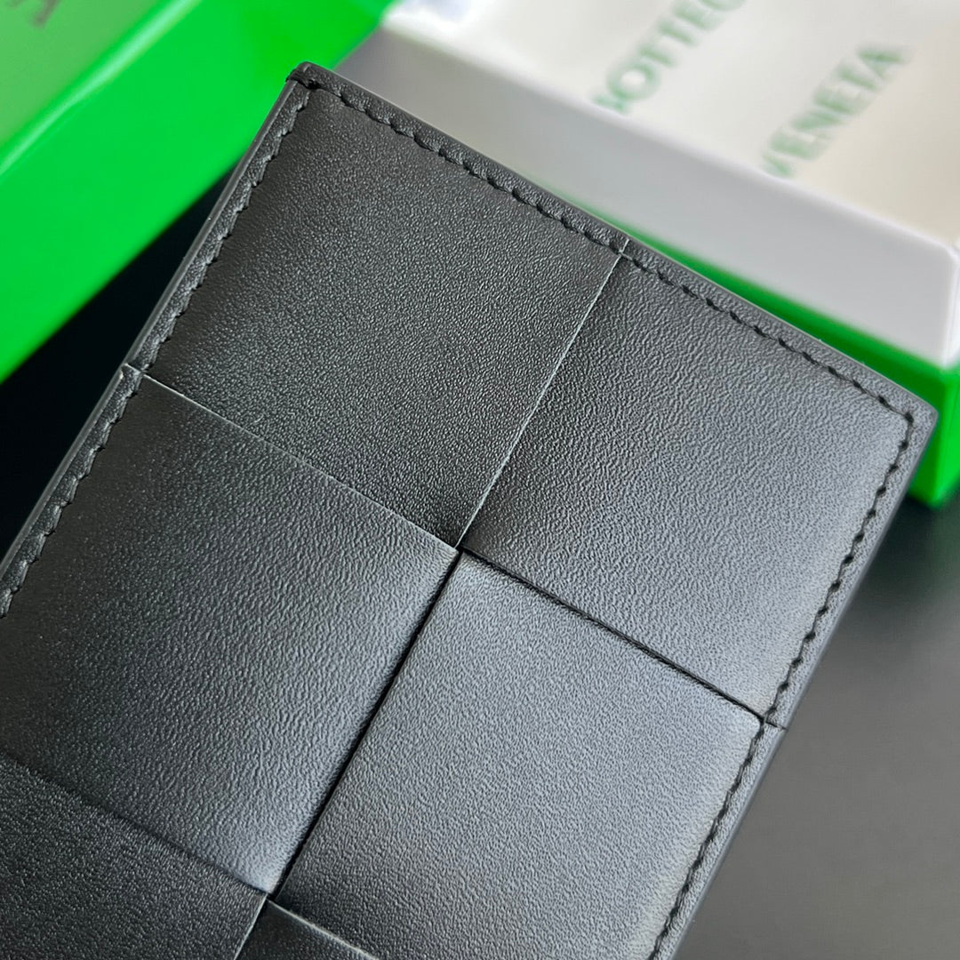 Bottega Veneta Black & Green Card Holder Edition 2 - detail image 9