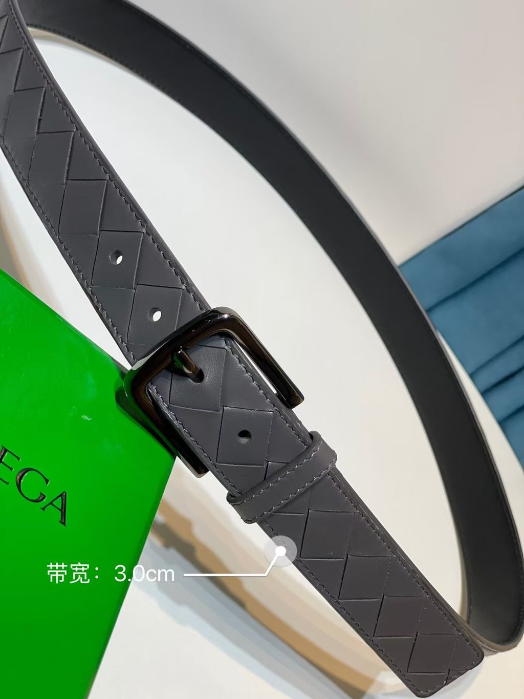 Bottega Veneta 829228V5I518803 Gray Designer Belt - detail image 2