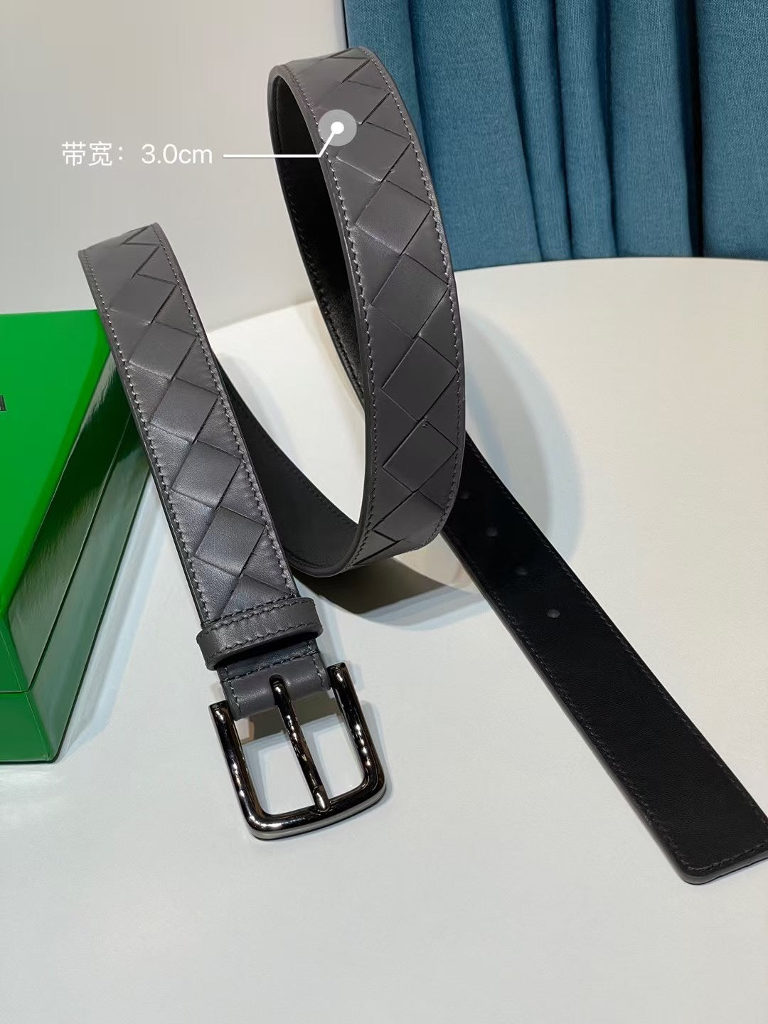 Bottega Veneta 829228V5I518803 Gray Designer Belt - detail image 5
