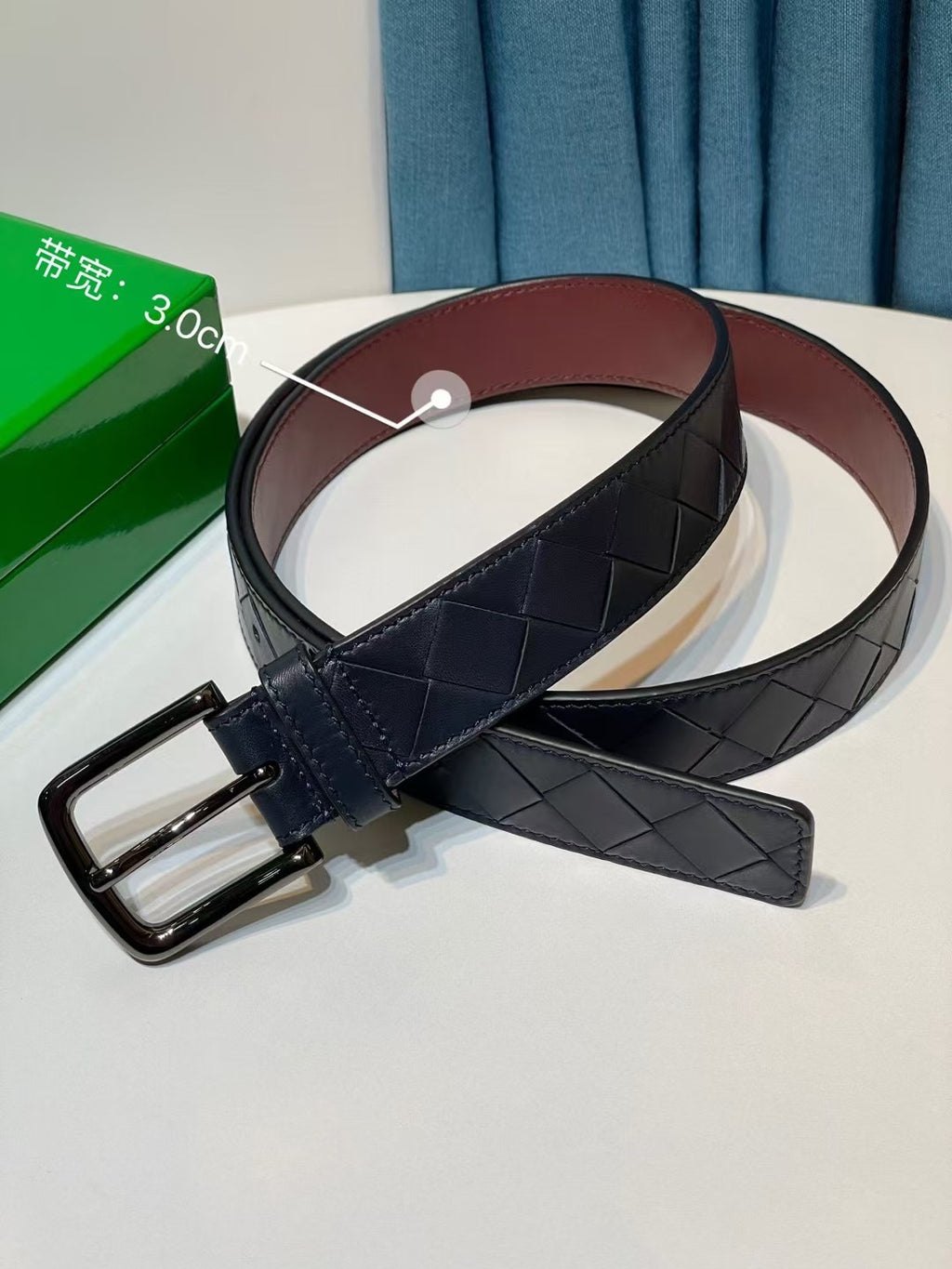 Bottega Veneta 829228V5I518803 Blue Designer Belt - detail image 4