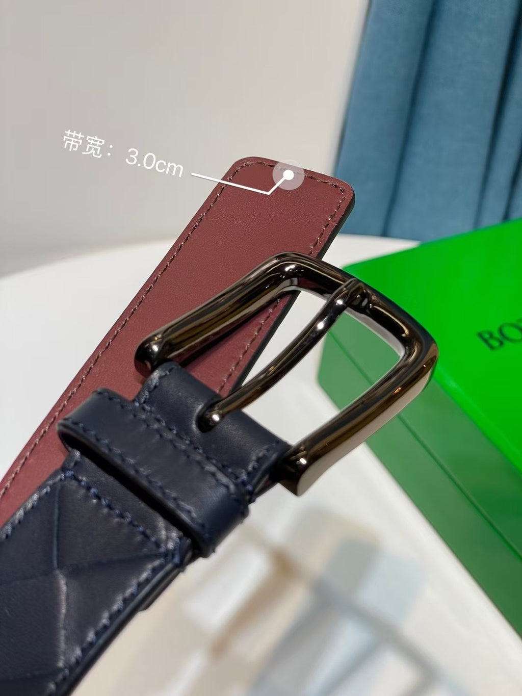 Bottega Veneta 829228V5I518803 Blue Designer Belt - detail image 7