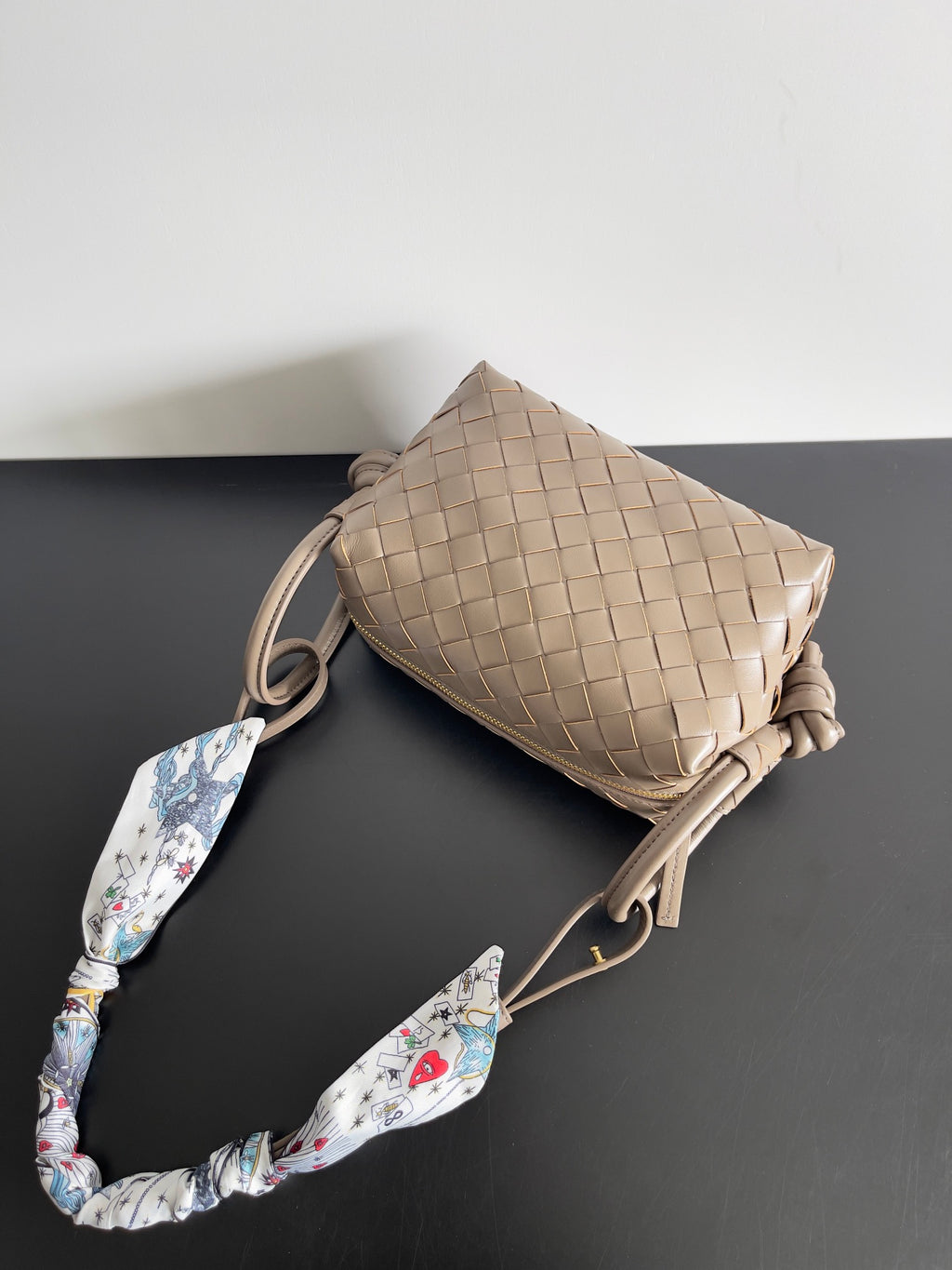 Bottega Veneta Black Designer Scarf Edition 2 - detail image 4