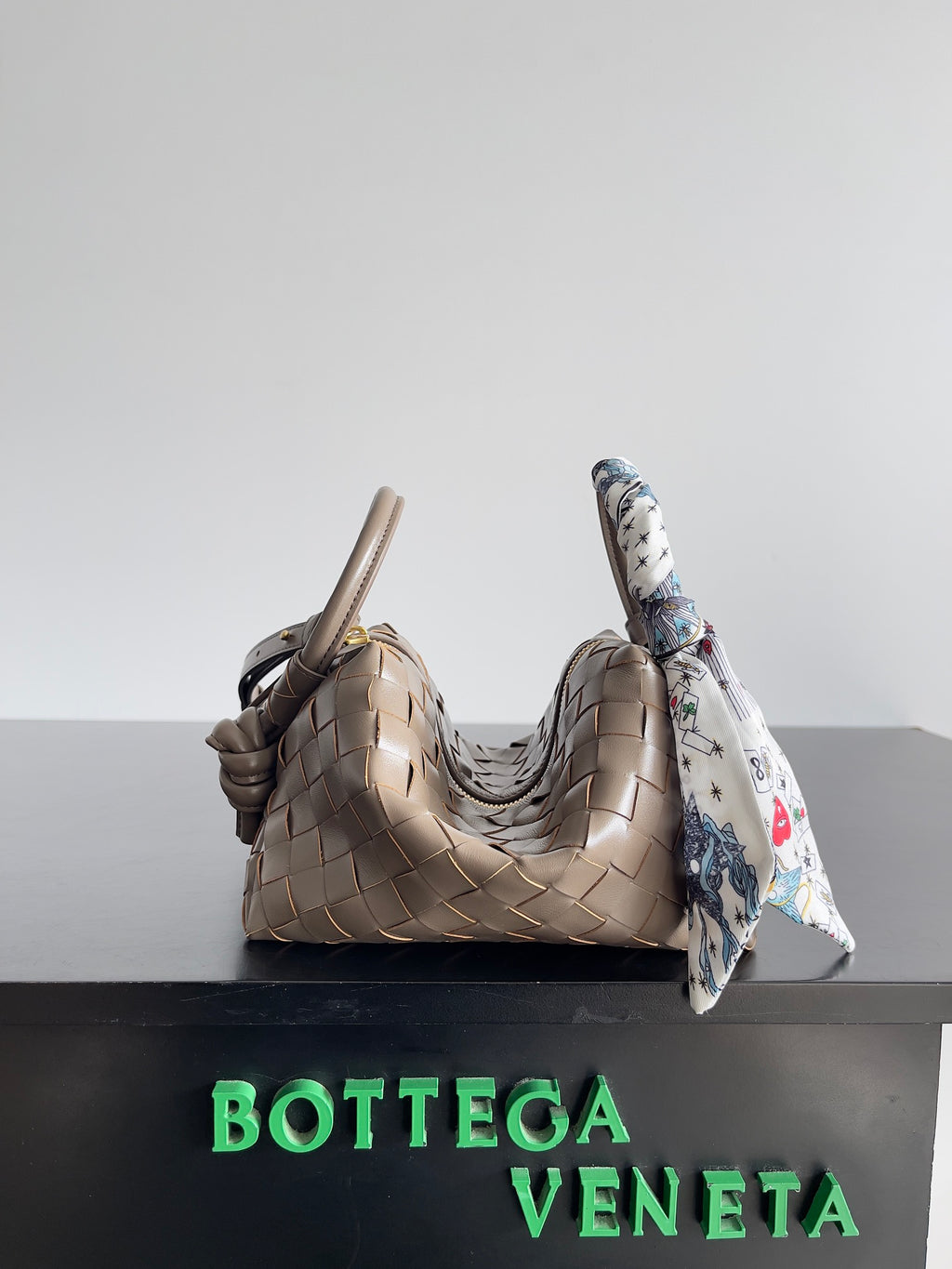 Bottega Veneta Black Designer Scarf Edition 2 - detail image 2