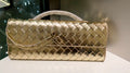 Bottega Veneta Gold Designer Handbag Edition 19