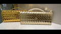 Bottega Veneta Gold Designer Handbag Edition 20