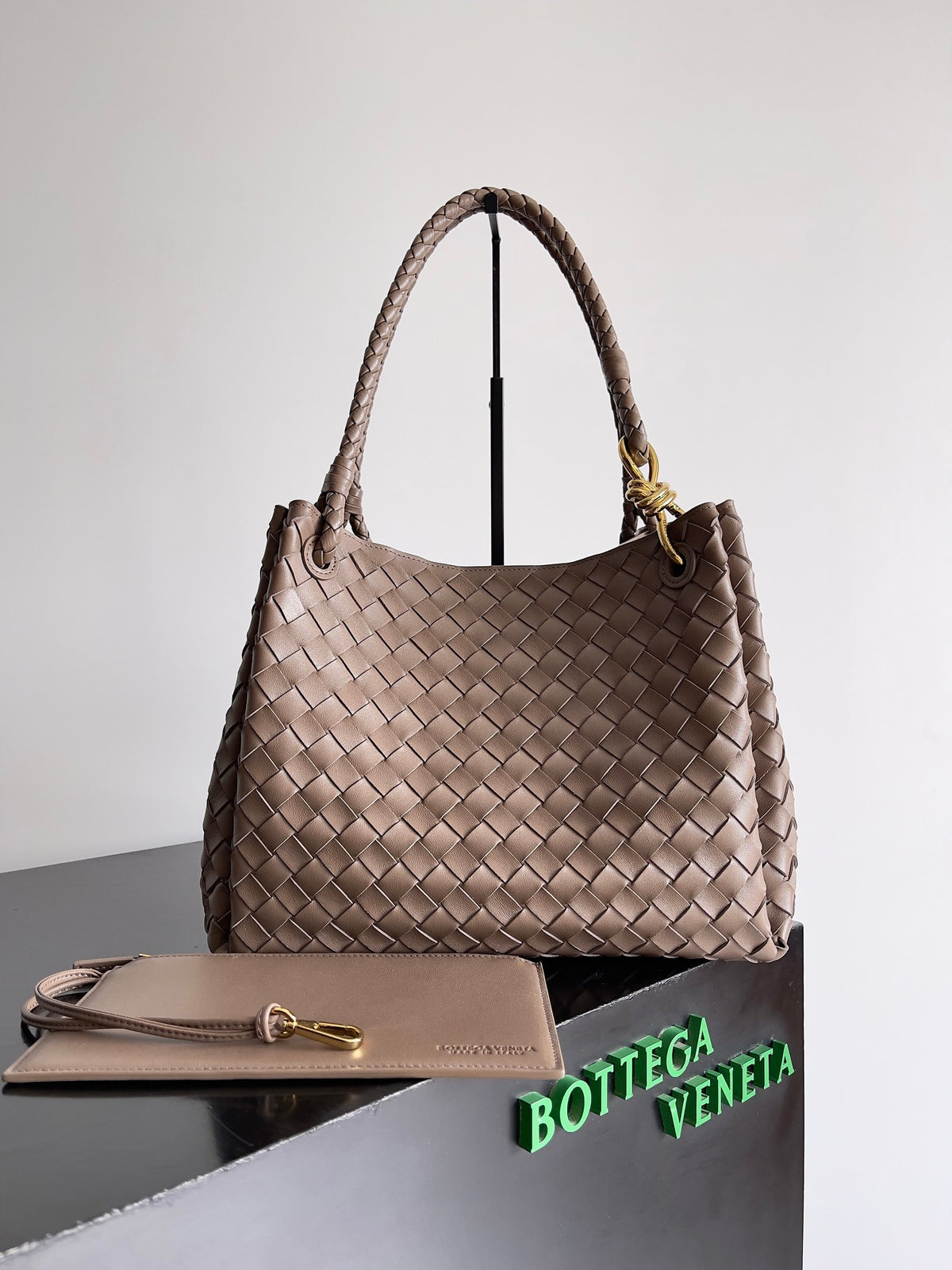 Bottega Veneta 796571 Silver Designer Handbag Edition 2