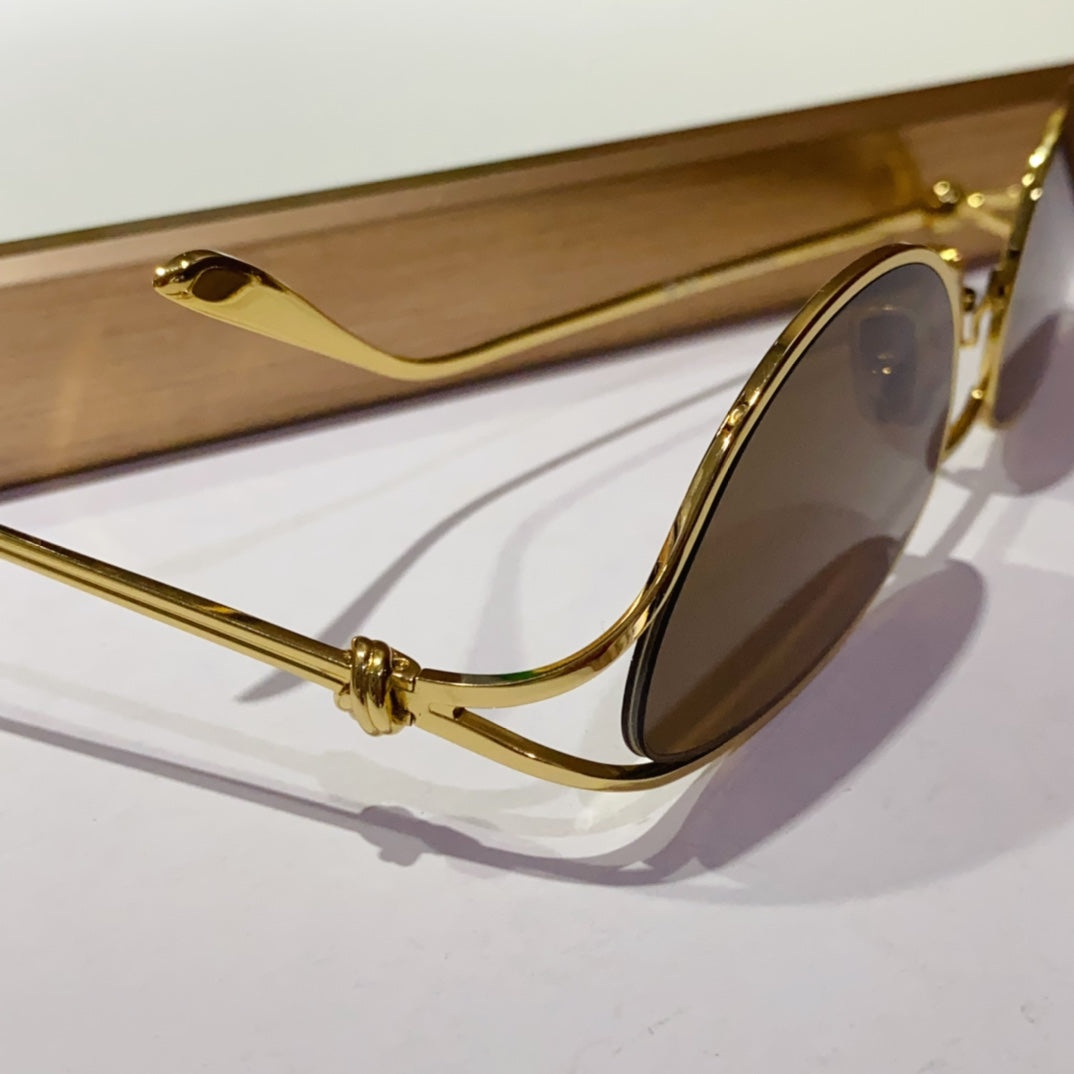 Bottega Veneta BV1330S Brown & Green Designer Sunglasses 57-19-130 mm - detail image 8
