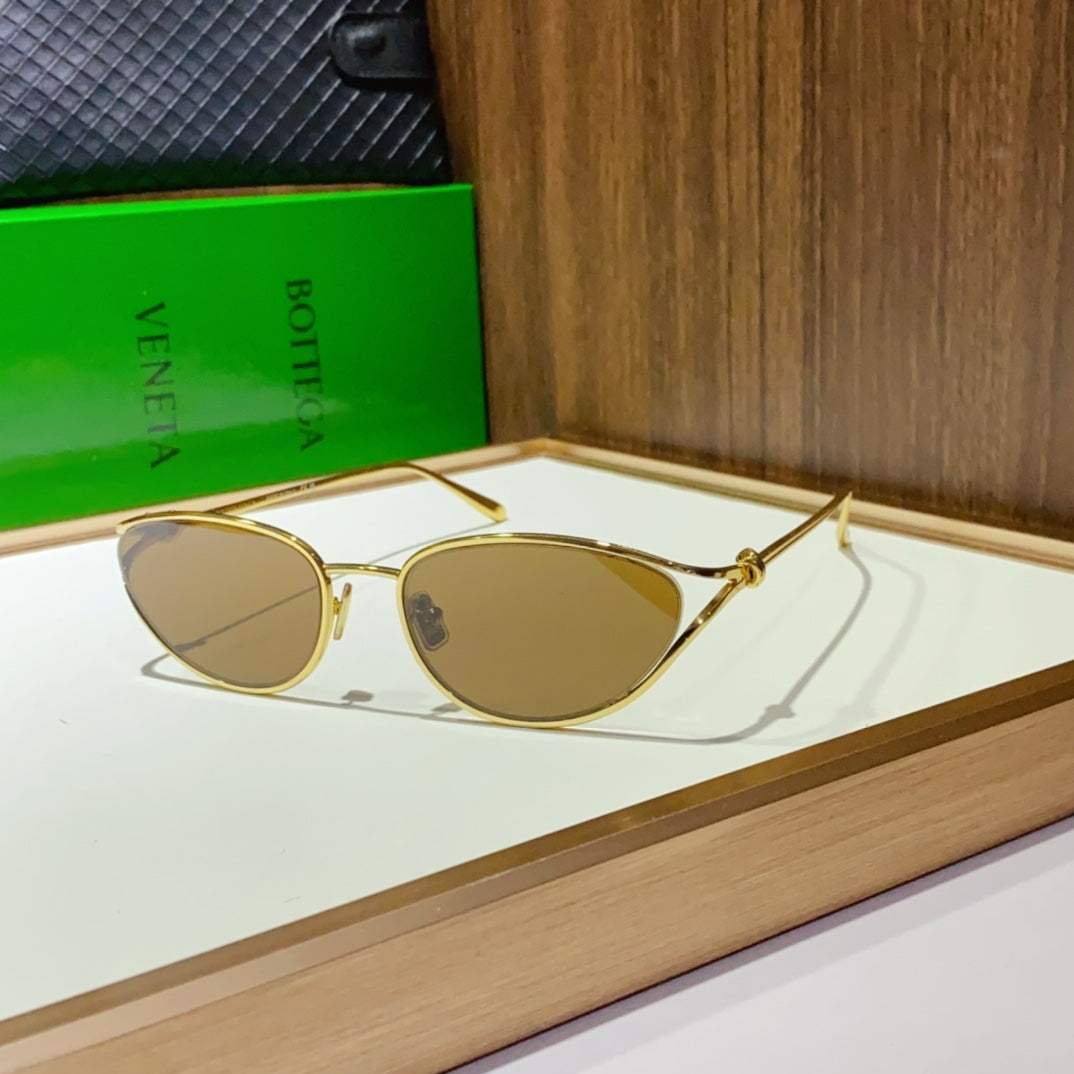 Bottega Veneta BV1330S Brown & Green Designer Sunglasses 57-19-130 mm - detail image 4