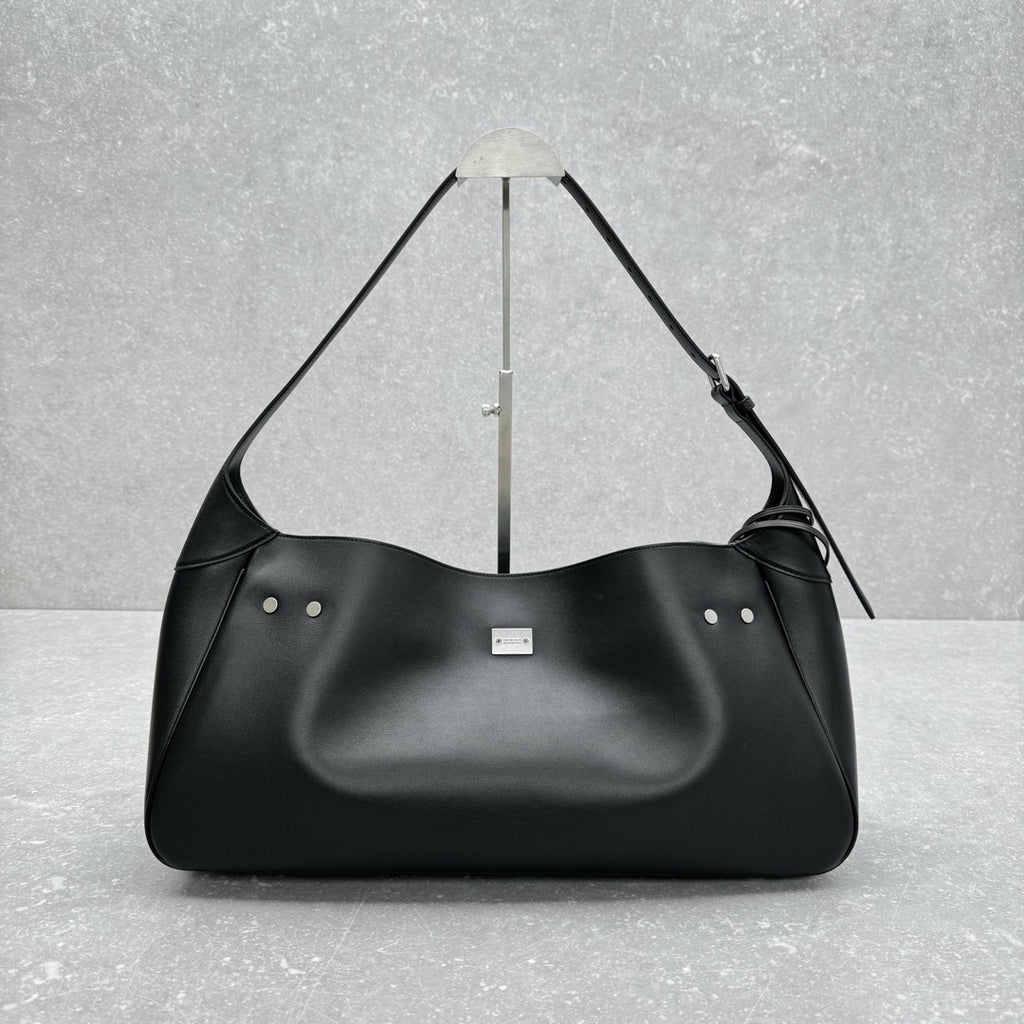 Balenciaga 92876SMALL Black & Silver Designer Handbag - detail image 3