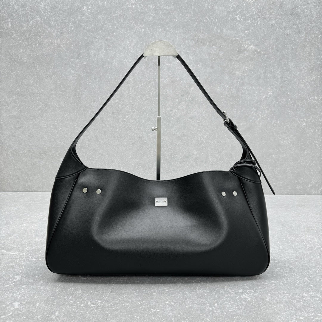 Balenciaga 92876SMALL Black & Silver Designer Handbag - detail image 3