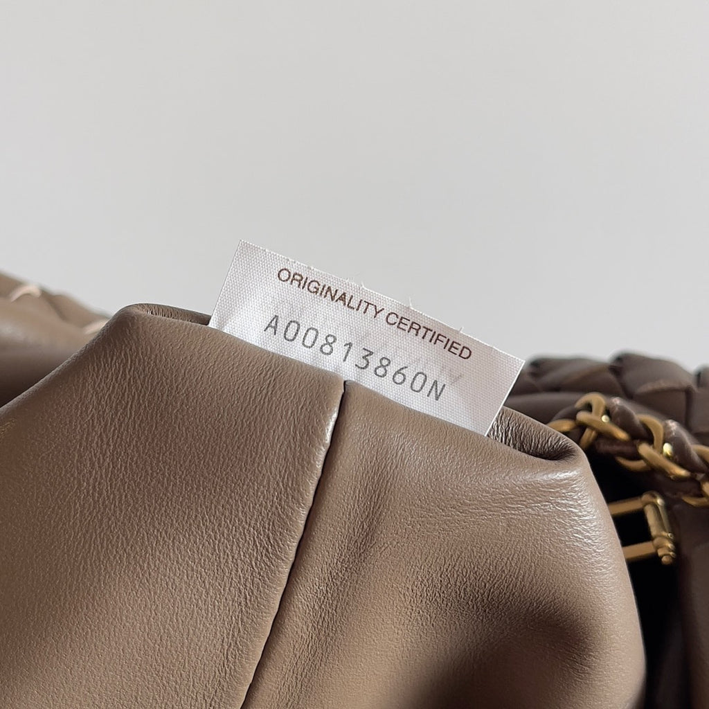 Bottega Veneta 804038 Black & Brown Clutch Bag - detail image 8