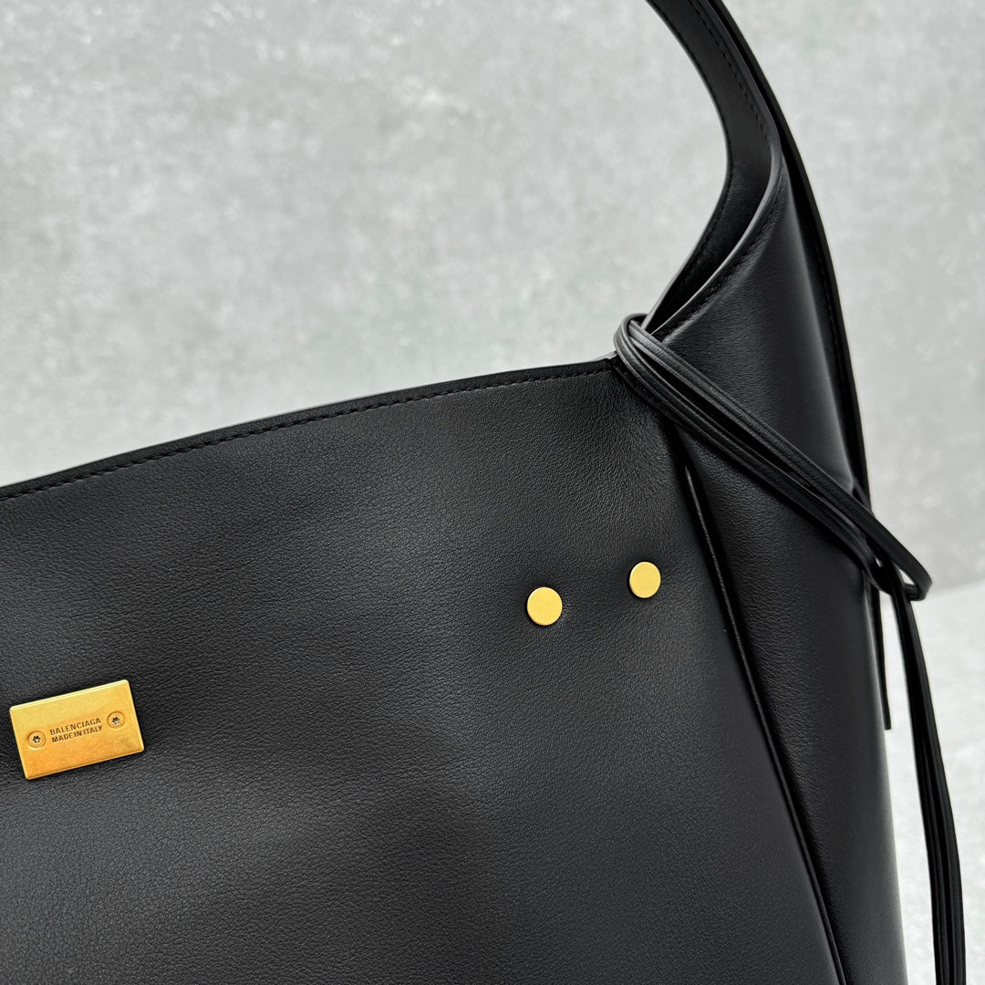 Balenciaga 92881SMALL Black & Red Hobo Bag Edition 3 - detail image 8