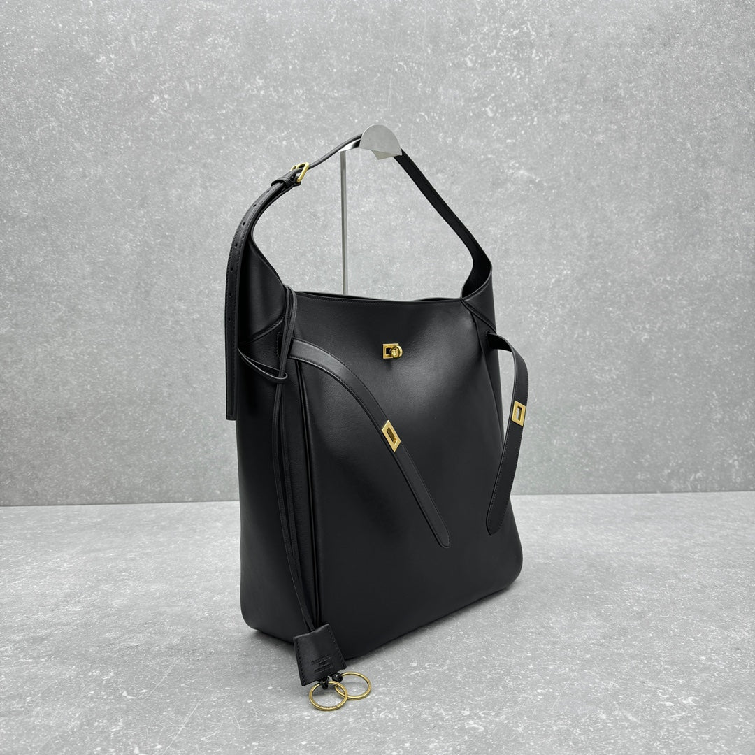 Balenciaga 92881SMALL Black & Red Hobo Bag Edition 3 - detail image 2