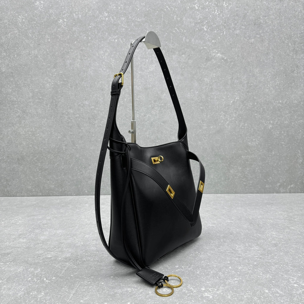 Balenciaga 92881SMALL Black & Red Hobo Bag Edition 2 - detail image 2