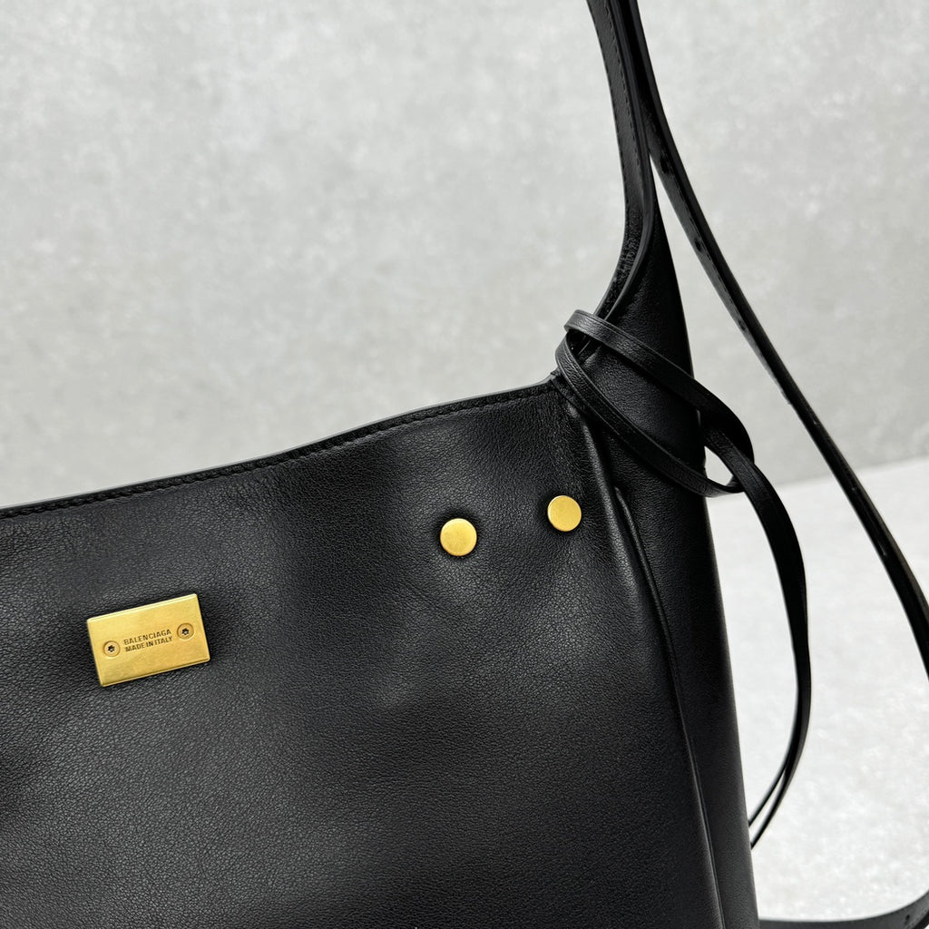 Balenciaga 92881SMALL Black & Red Hobo Bag Edition 2 - detail image 7