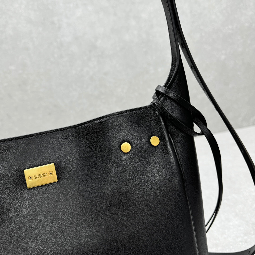 Balenciaga 92881SMALL Black & Red Hobo Bag Edition 2 - detail image 7