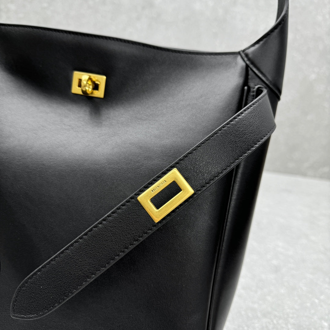 Balenciaga 92881SMALL Black & Red Hobo Bag Edition 2 - detail image 5