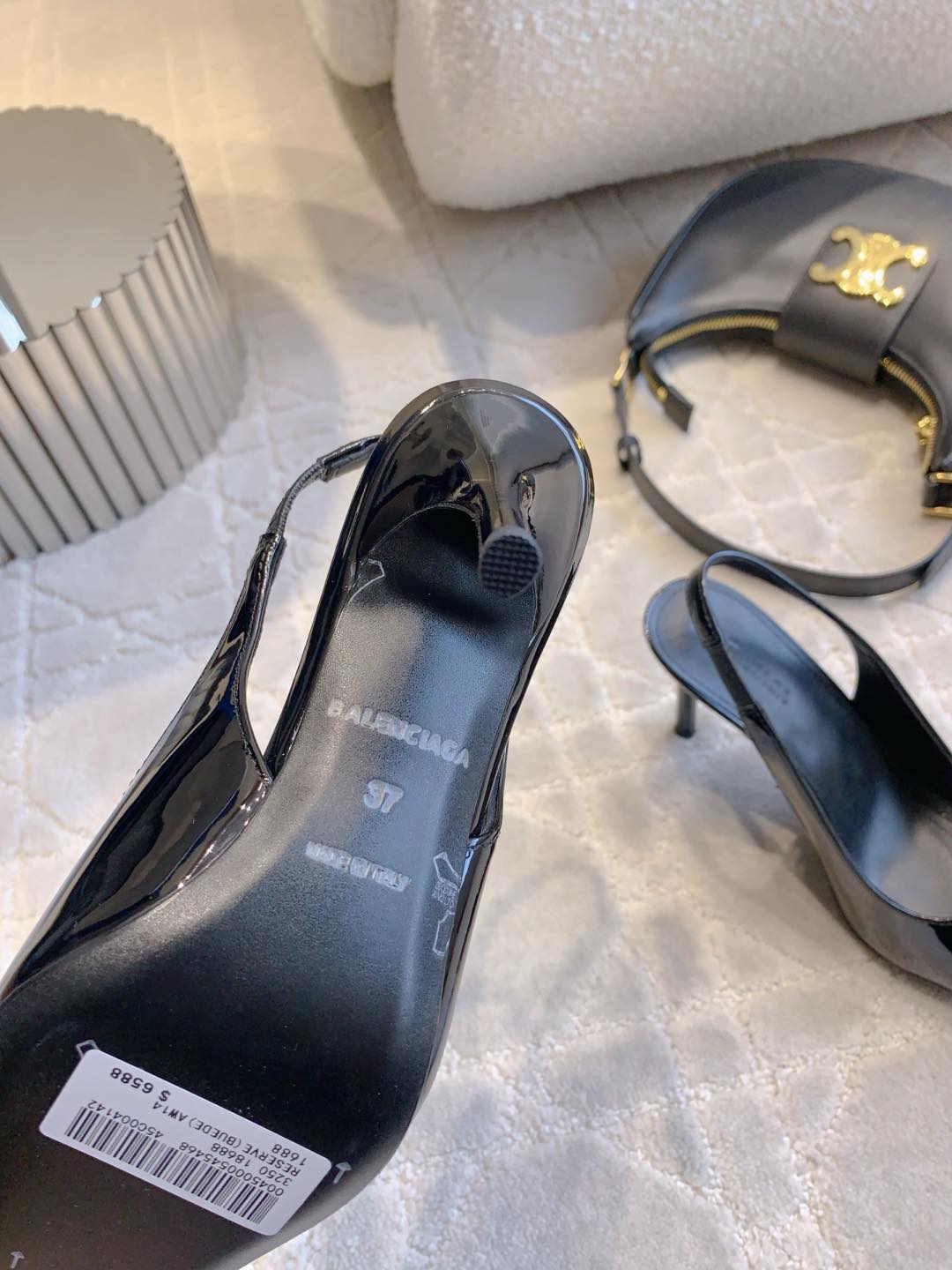 Balenciaga Black Heels EU 35-39 Edition 10 - detail image 9