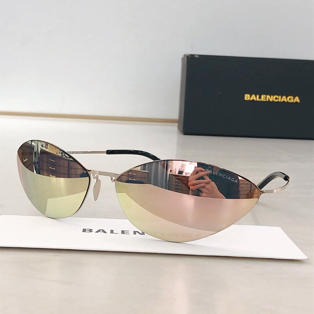 Balenciaga BB0350SK Black Designer Sunglasses - detail image 4