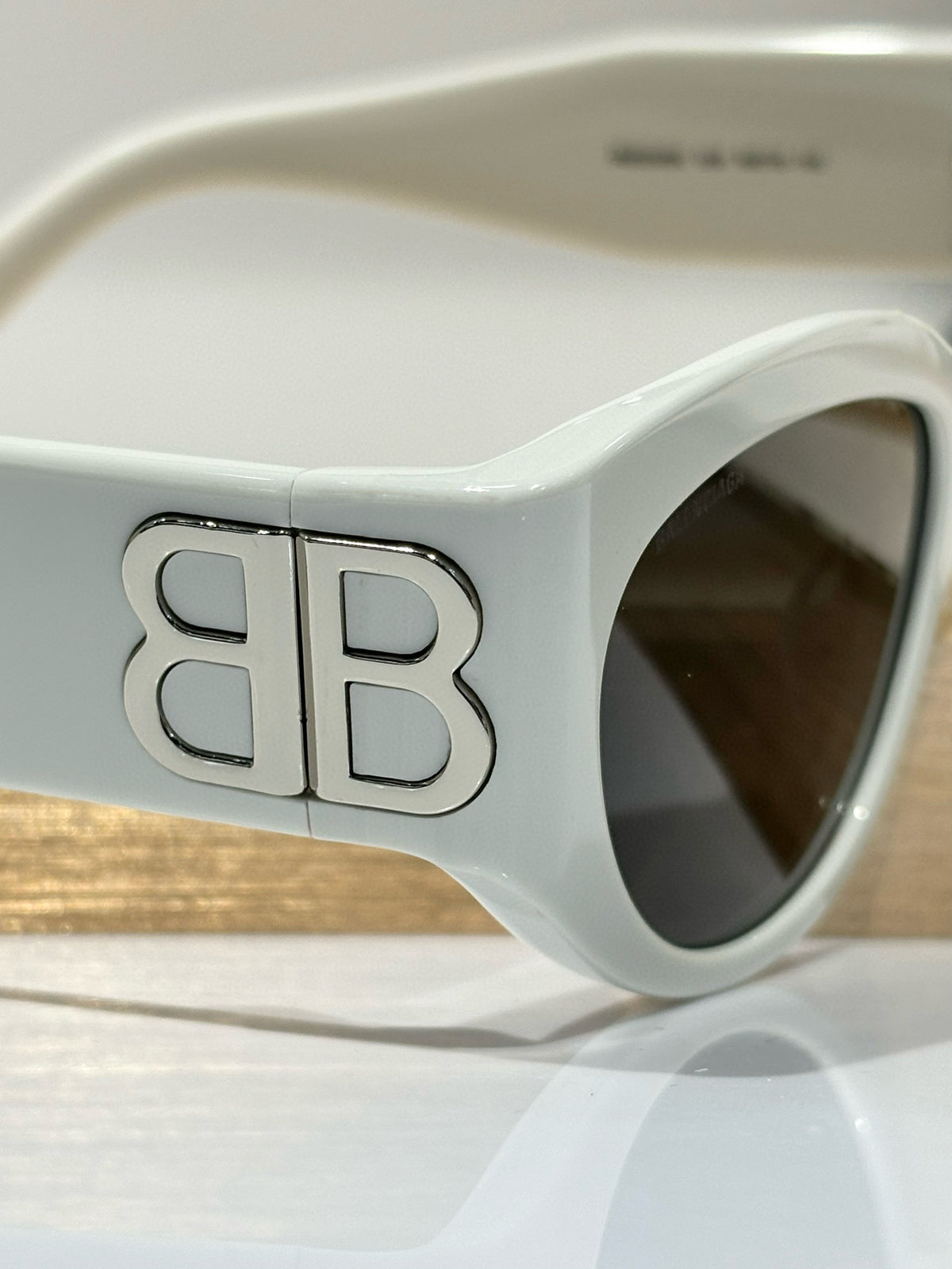 Balenciaga BB0324SK Black & Rose Gold Designer Sunglasses 55-19-135 Edition 2 - detail image 8