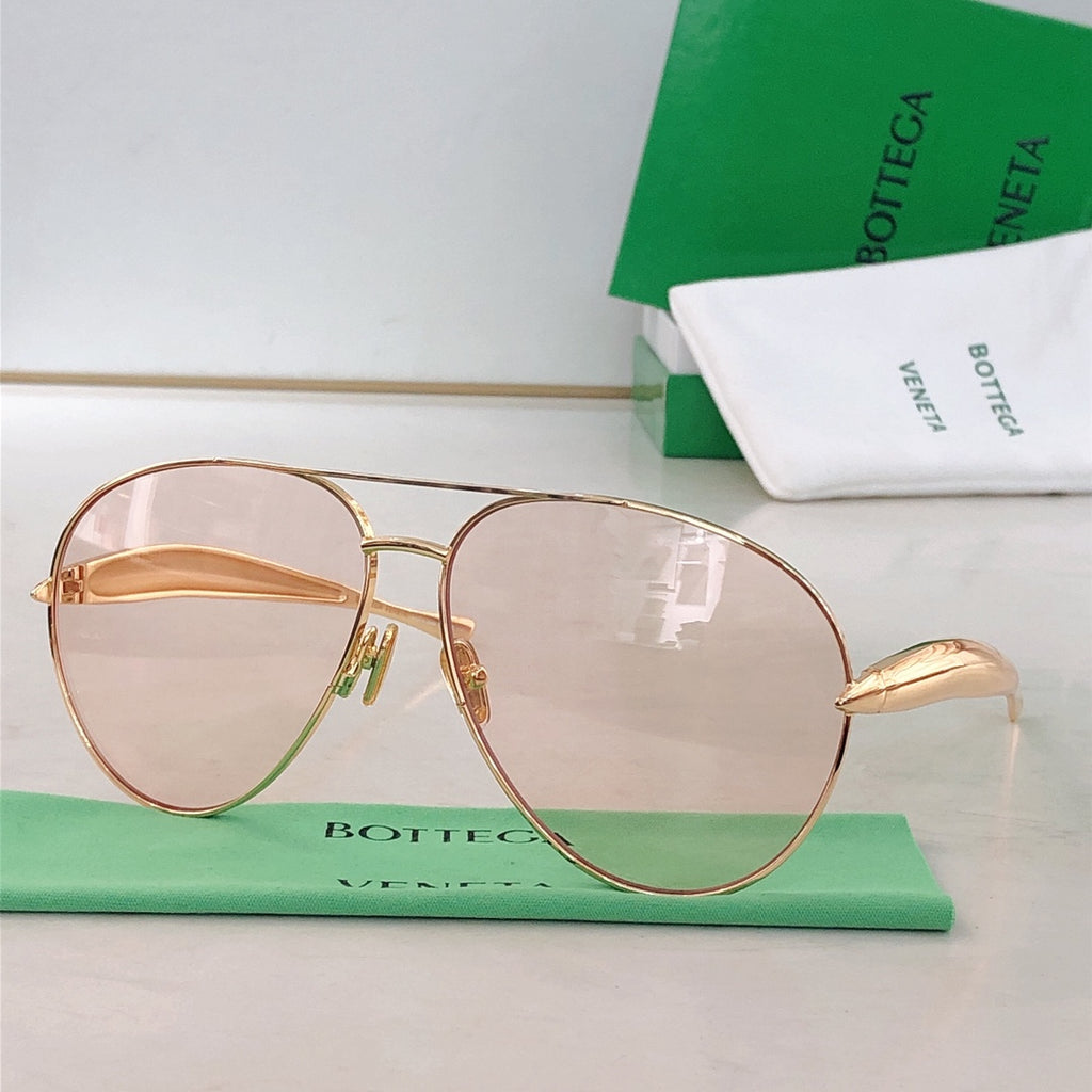 Bottega Veneta BV1305S Green Designer Sunglasses - detail image 5