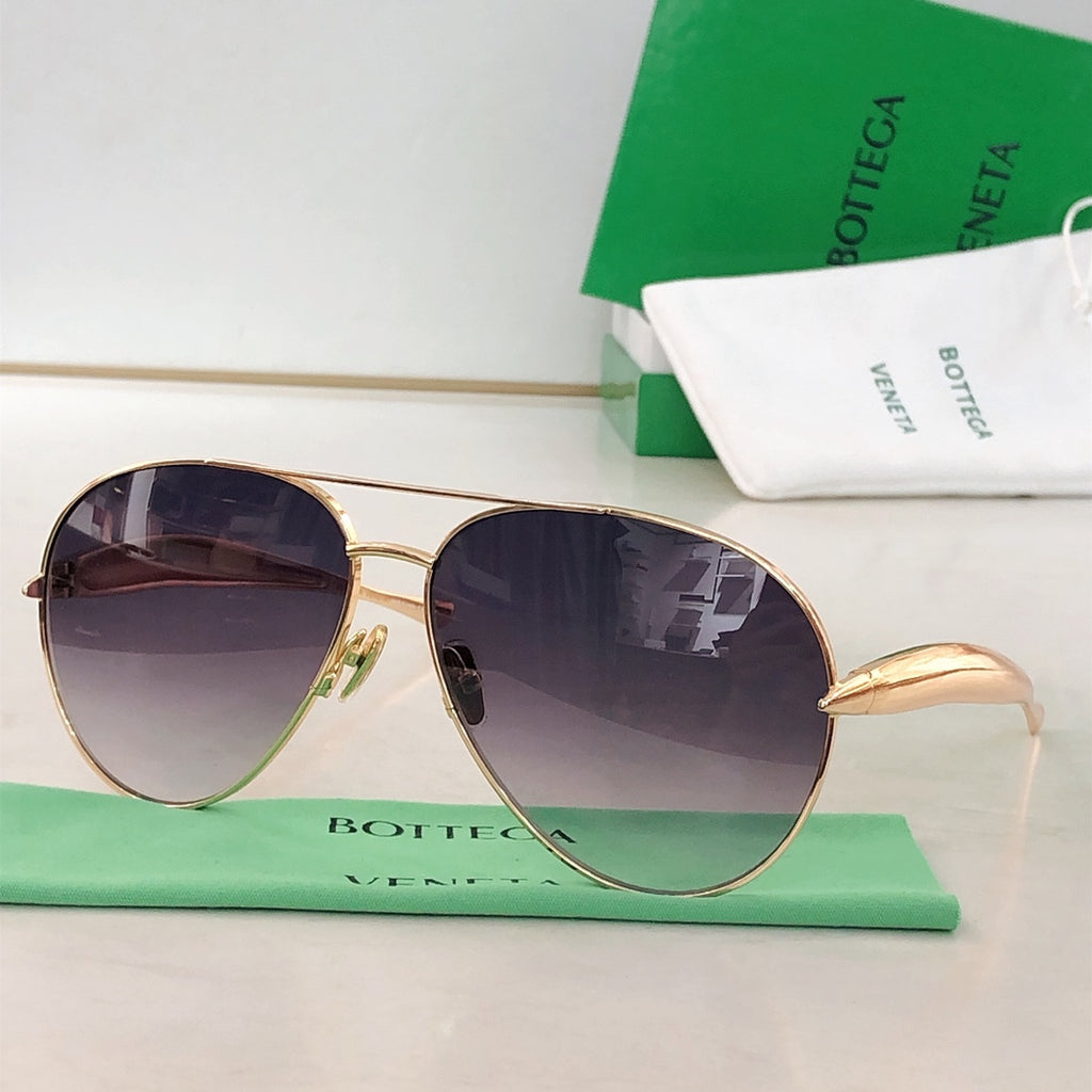 Bottega Veneta BV1305S Green Designer Sunglasses - detail image 7