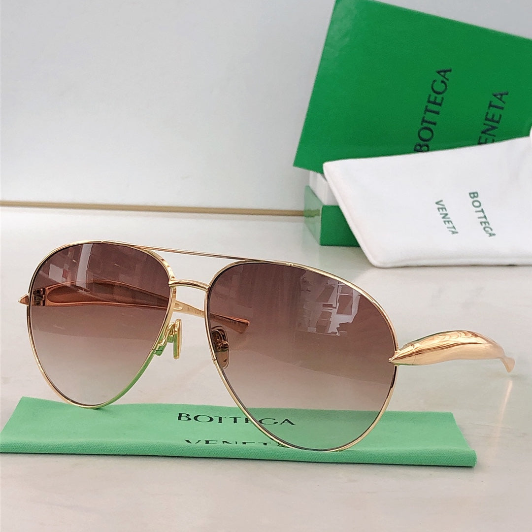 Bottega Veneta BV1305S Green Designer Sunglasses