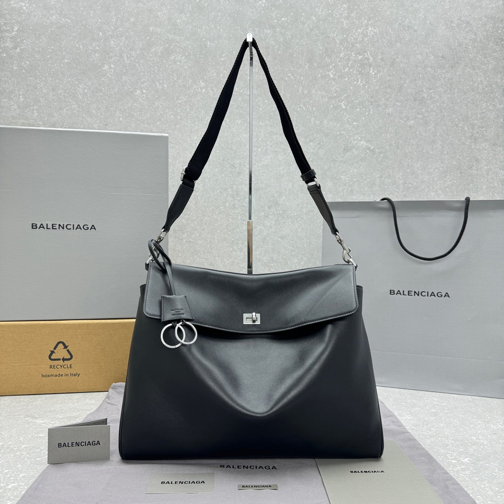 Balenciaga 92892SIZE Silver Designer Handbag