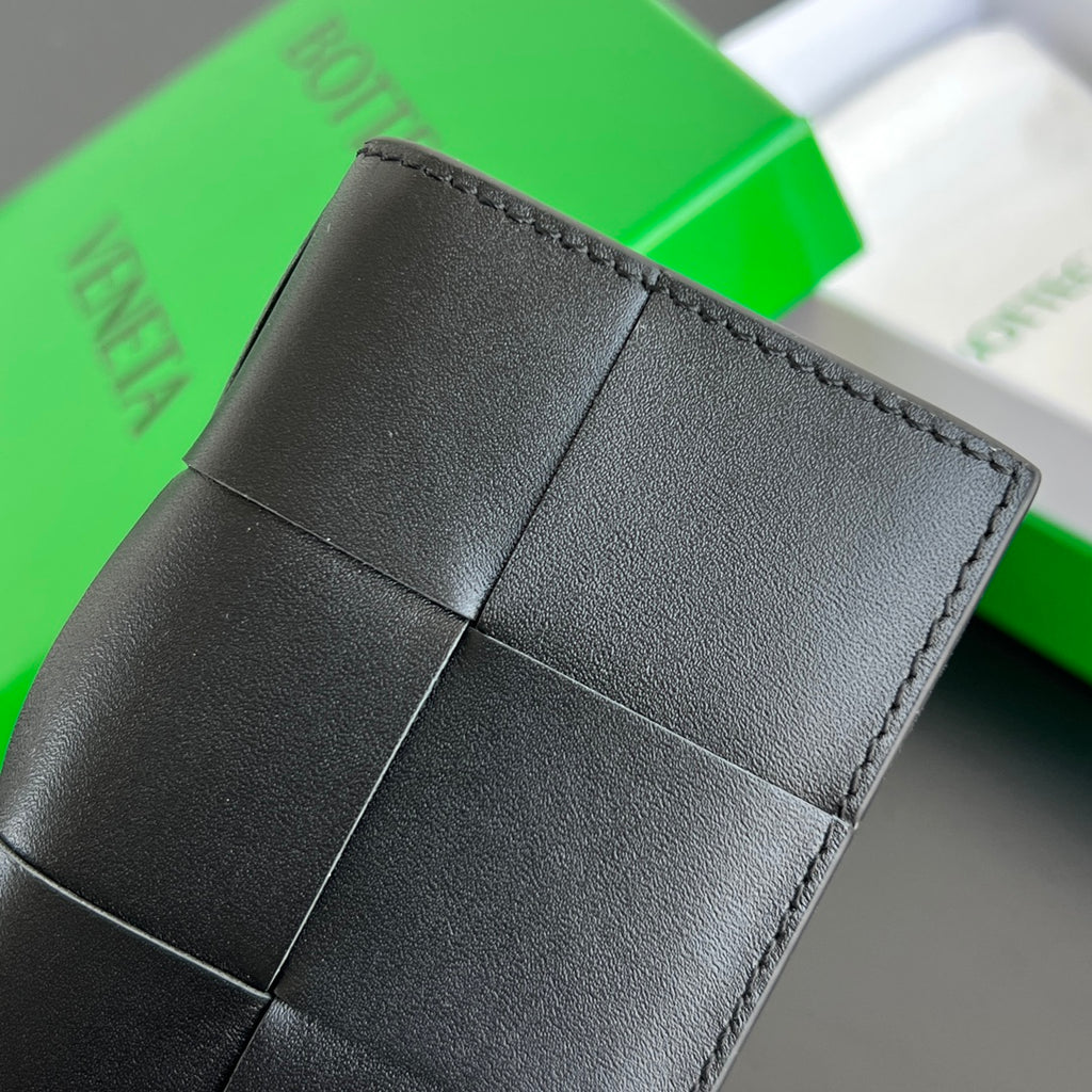 Bottega Veneta Black & Green Card Holder Edition 6 - detail image 9