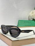 Bottega Veneta BV1325S Green & Rose Gold Designer Sunglasses 51-22-140 mm