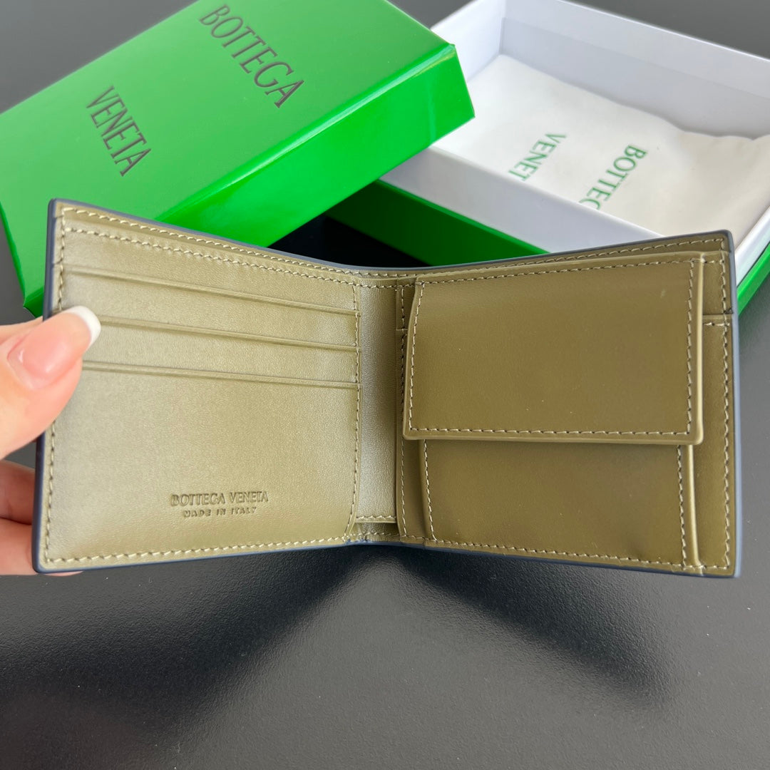 Bottega Veneta Black & Green Coin Purse Edition 23 - detail image 5