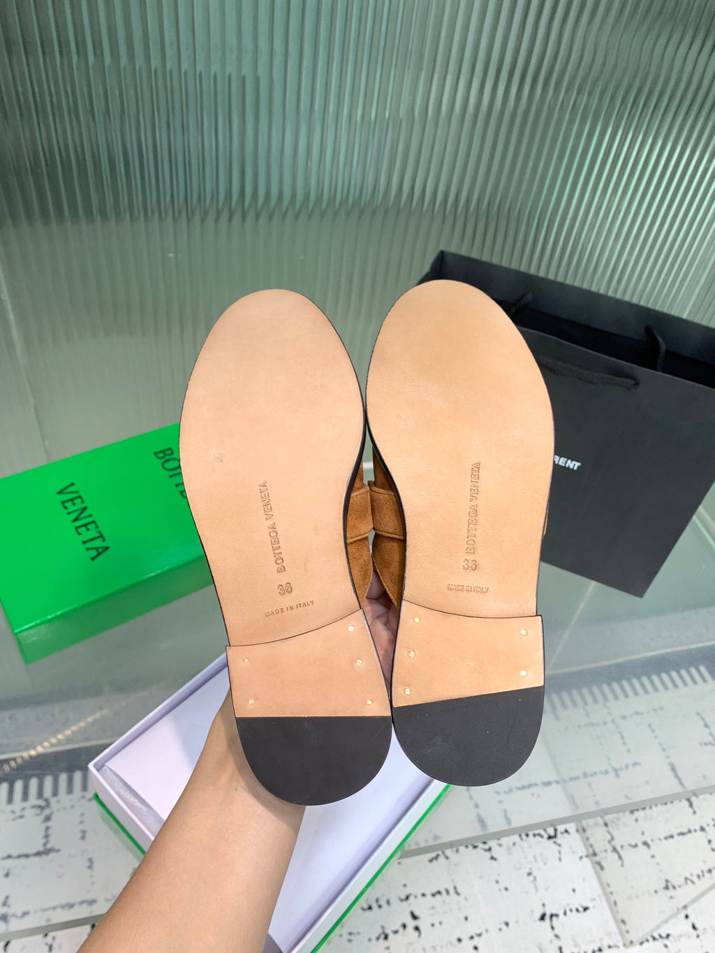 Bottega Veneta 40.41.42 Brown Slides EU 35-42 - detail image 9