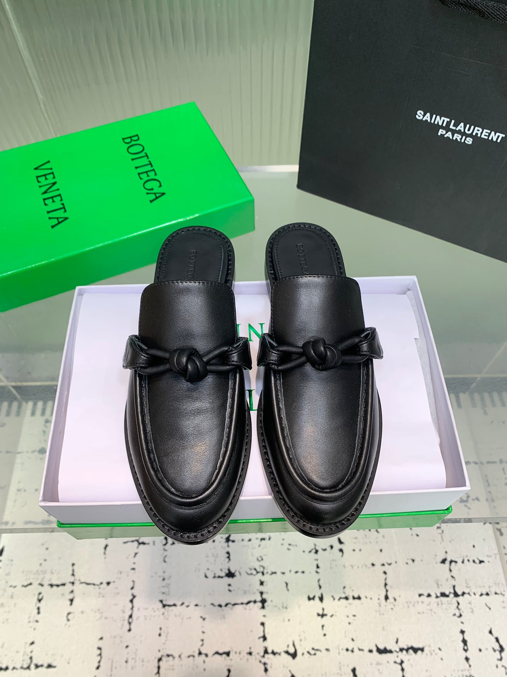 Bottega Veneta Black Designer Shoes EU 35-42 Edition 39