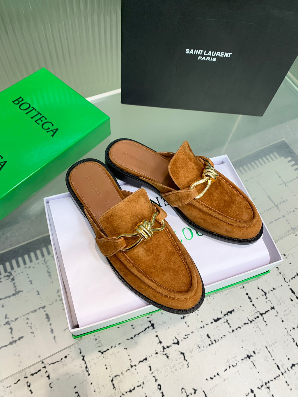 Bottega Veneta Brown Designer Shoes EU 35-42 - detail image 2