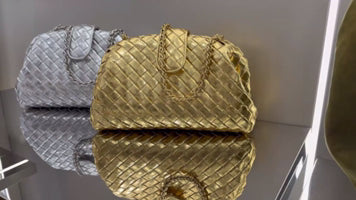 Bottega Veneta Olive Green & Brown Designer Handbag Edition 2
