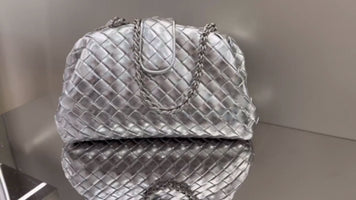Bottega Veneta Gray Designer Handbag Edition 31