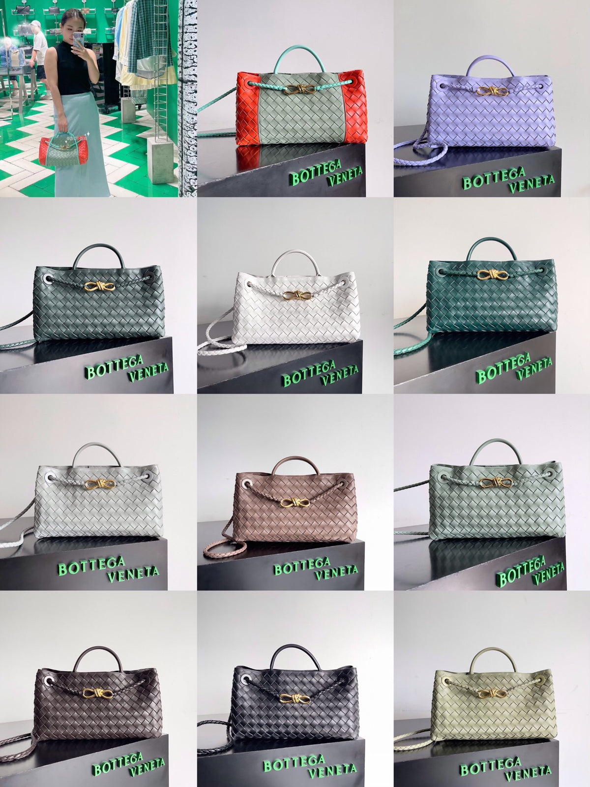 Bottega Veneta Silver Designer Handbag Edition 163