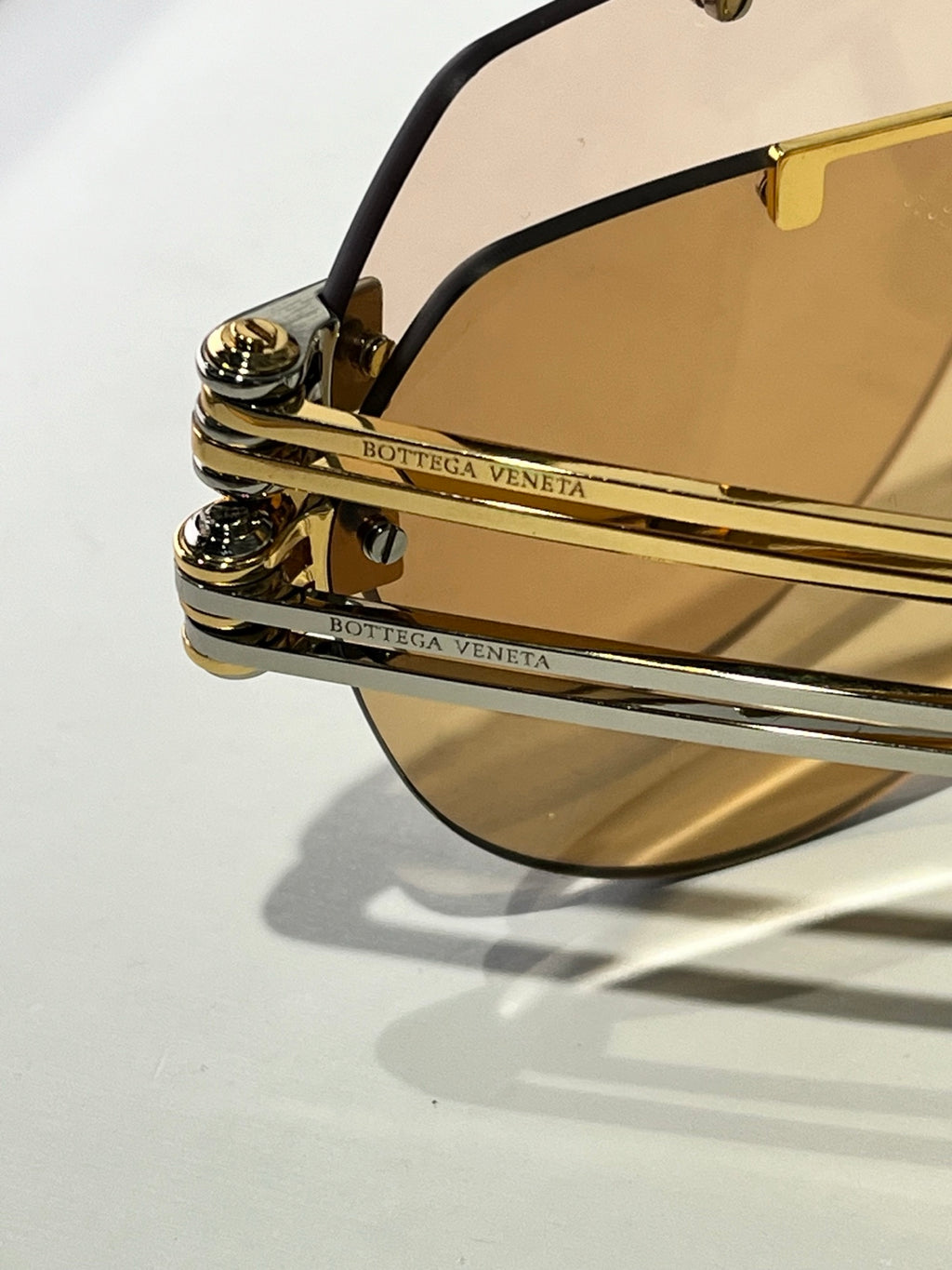 Bottega Veneta BV1342S Green Designer Sunglasses 50-13-145 mm Edition 2 - detail image 7